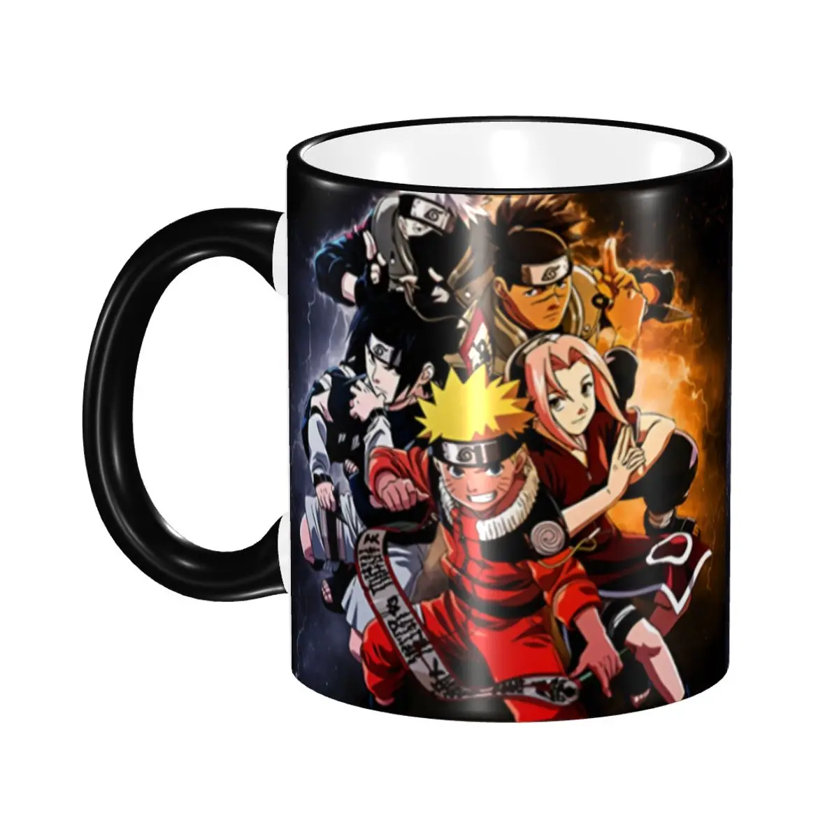 

Custom N-Narutoes Uzumakis Narutos Coffee Mug DIY Retro Design Comics Movie Ceramic Milk Tea Mug Cup