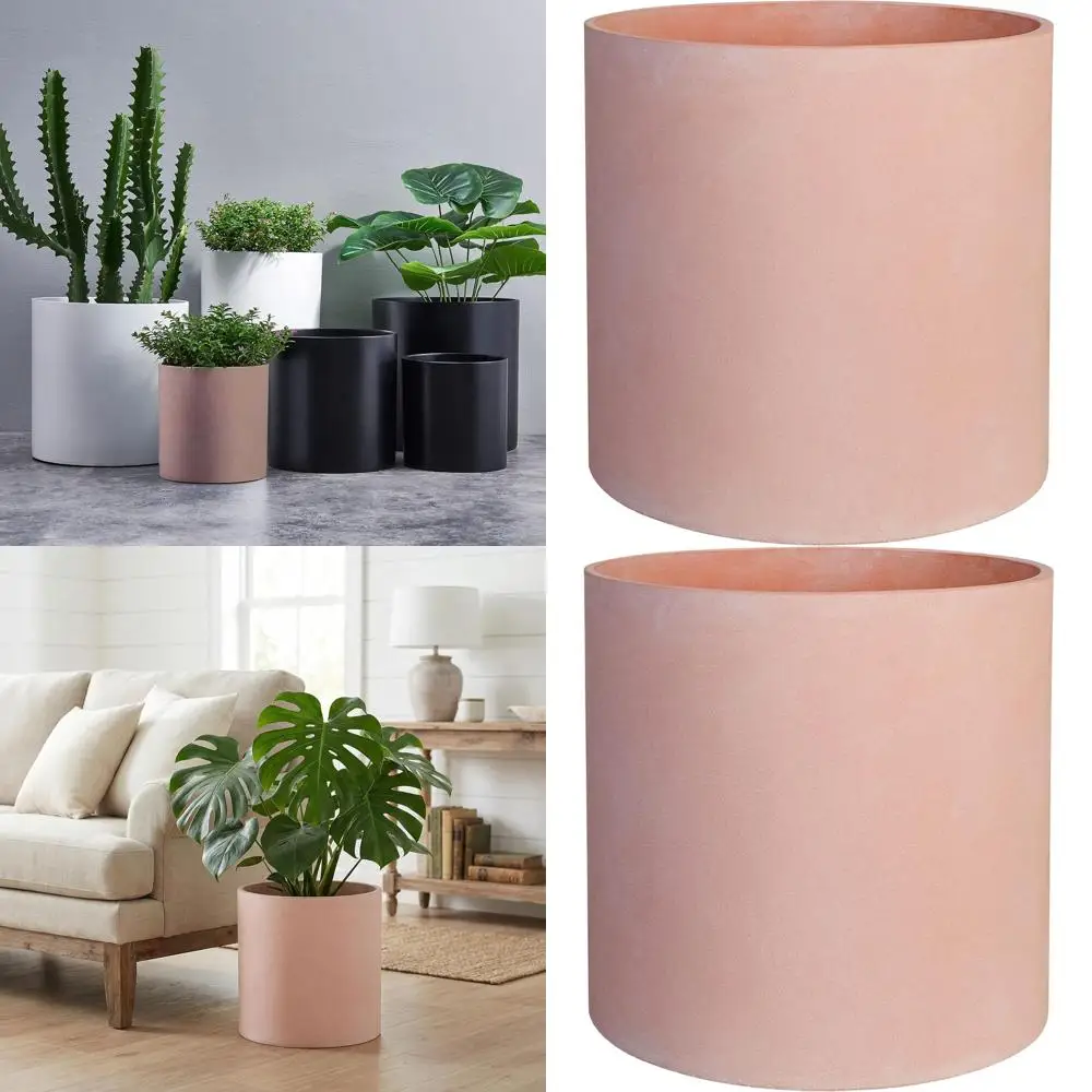 

12 Inch Terracotta Plant Pot with Drainage - Ideal for Century-Style Plant Stands
