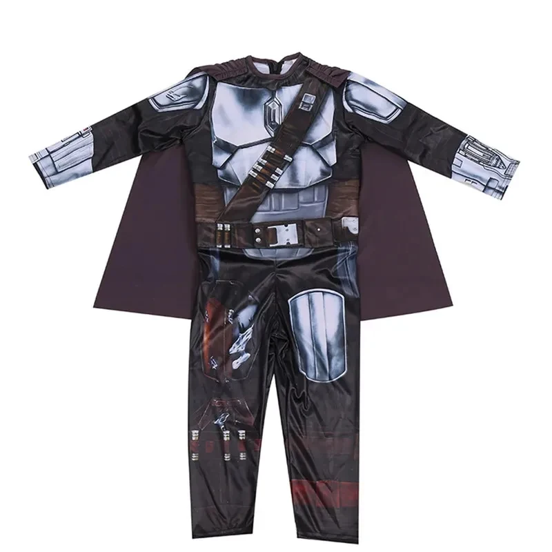 ♥ Disfraz de Halloween para Niños, Armadura de Beska del Mandalorian de Película Clásica, Máscara, Regalo, Novedad 2026, Ropa Sorpresa