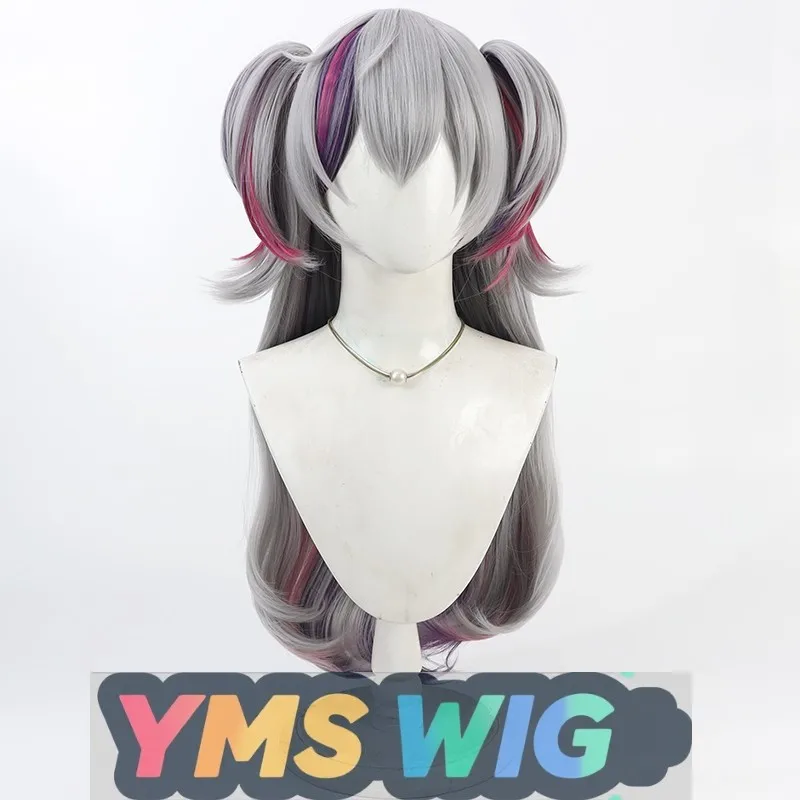 【YMS PRUIK】Virtuele Streamer NIJISANJI Geslachtsbuigen Niet-breekbare Minato Cosplay Pruik Vrouwelijke Kostuum Big Brother