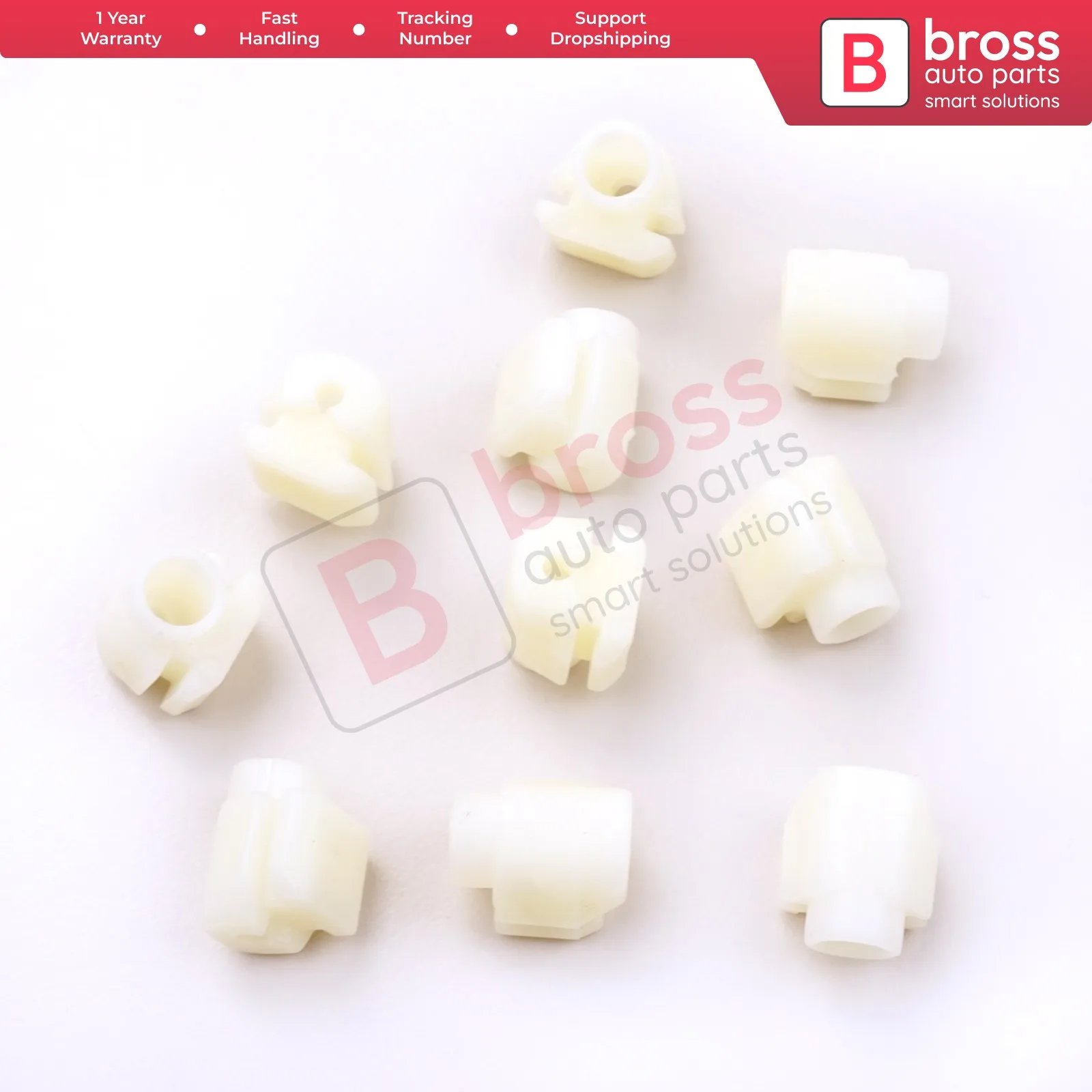 

Bross Auto Parts BCP007 10 Pieces Cable End Rope Dowel for Window Regulator Winder Mechanism Type BCP007 Fast Handling