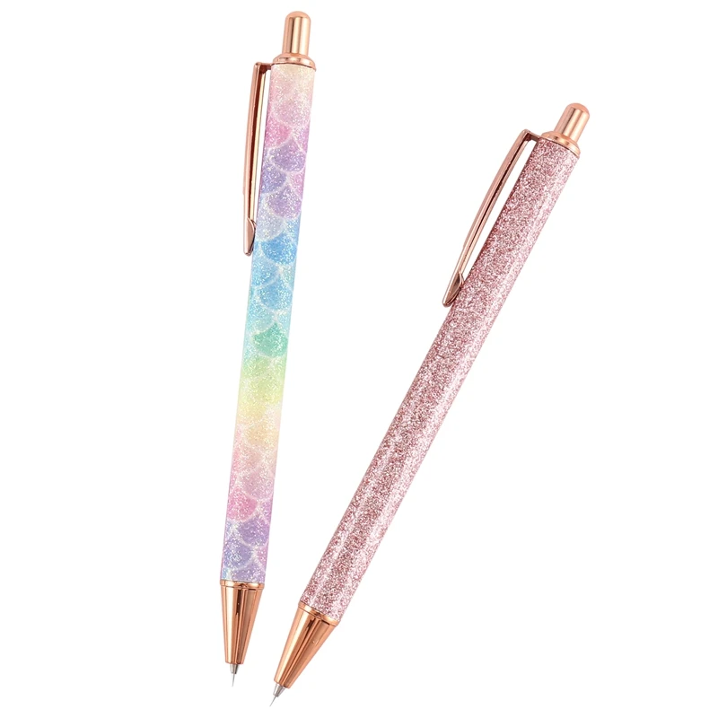 

ABYL 2 Pcs Glitter Weeding Pen Fine Point Pin Pen Weeding Tool for Vinyl Air Release Pen for Easy Craft Vinyl Projects
