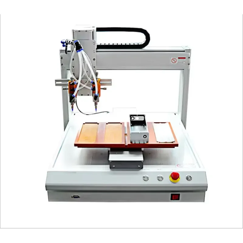 Fully Automatic Electric Desktop Hot Melt Adhesive Dispenser with Three Axis Robot Engine and Gear Core Components for