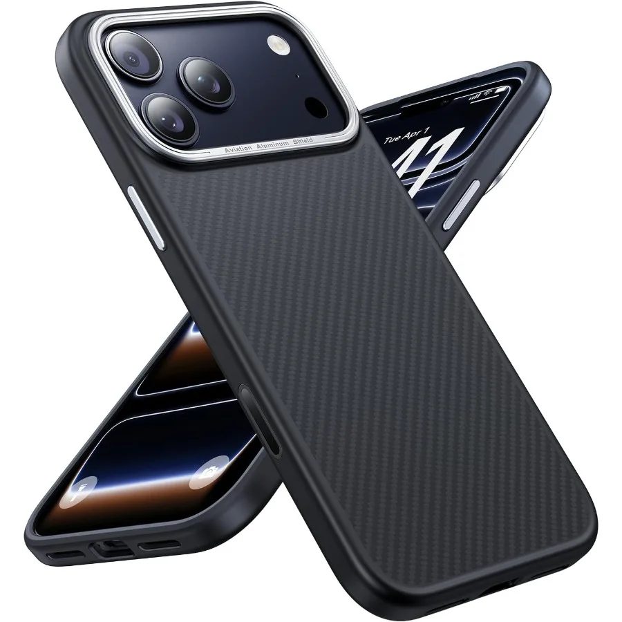 

Тонкий защитный чехол для iPhone 17 Pro с ощущением корпуса и магнитной совместимостью для противоударного дизайна MagSafe с чехлом без корпуса