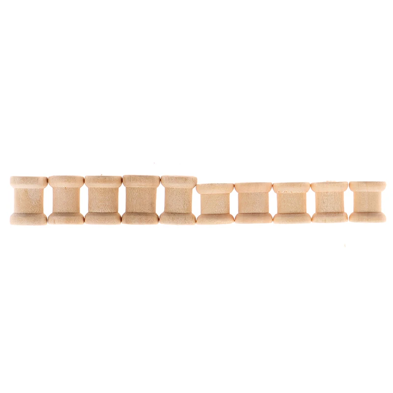 /KQM/100 SZT. Drewniane Puste – Thread Bobbins Empty recenzja i cena
