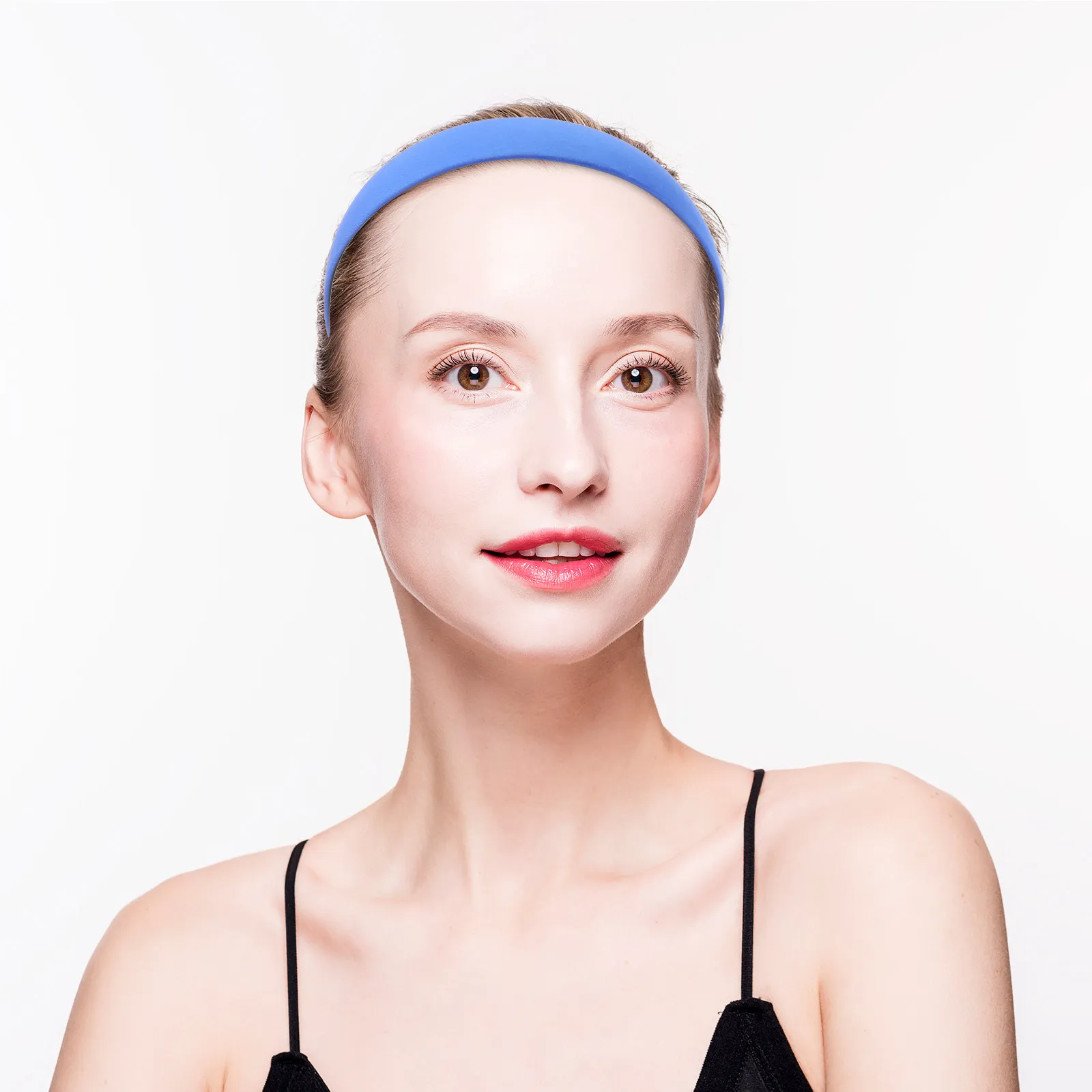 

6Pcs Elegant Wide Cloth Hairbands Women Girls One Size Fits Most Hair Accessory Headwear for Wedding Festival Concert Outfit
