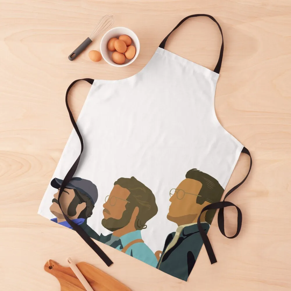 

Jaws Silhouette Apron For Home Accessories Kitchen Utensils Kitchen Special Accessories bib Apron