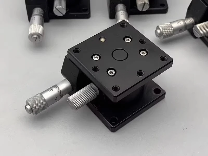 Z-axis lifting table, manual fine-tuning lifting platform table 40 stroke ± 3mm