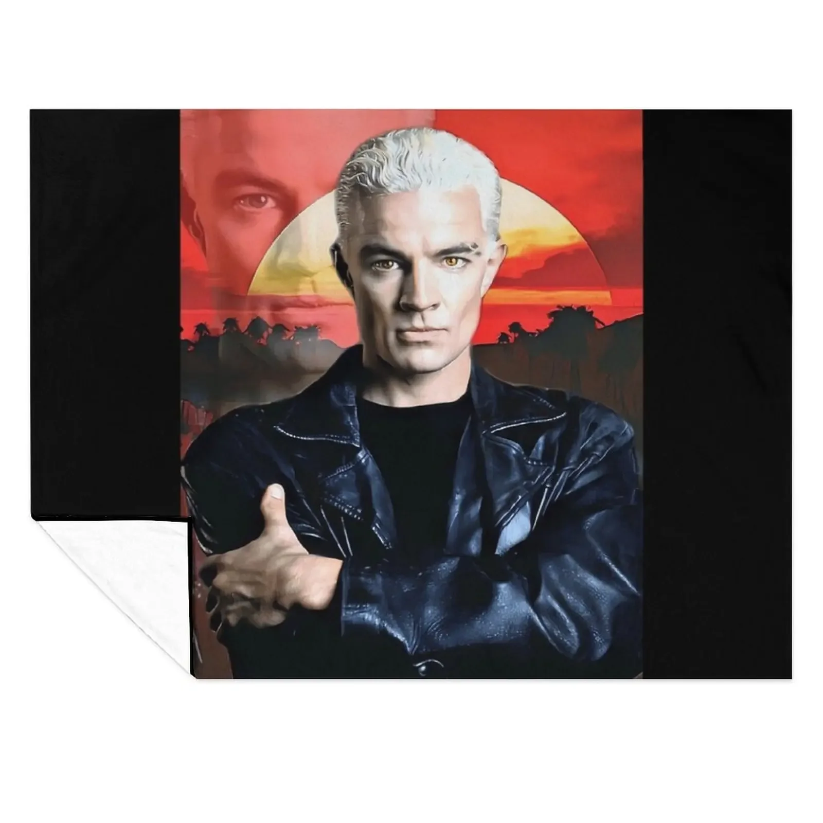 

James marsters spike Throw Blanket Baby warm winter funny gift Softest Blankets
