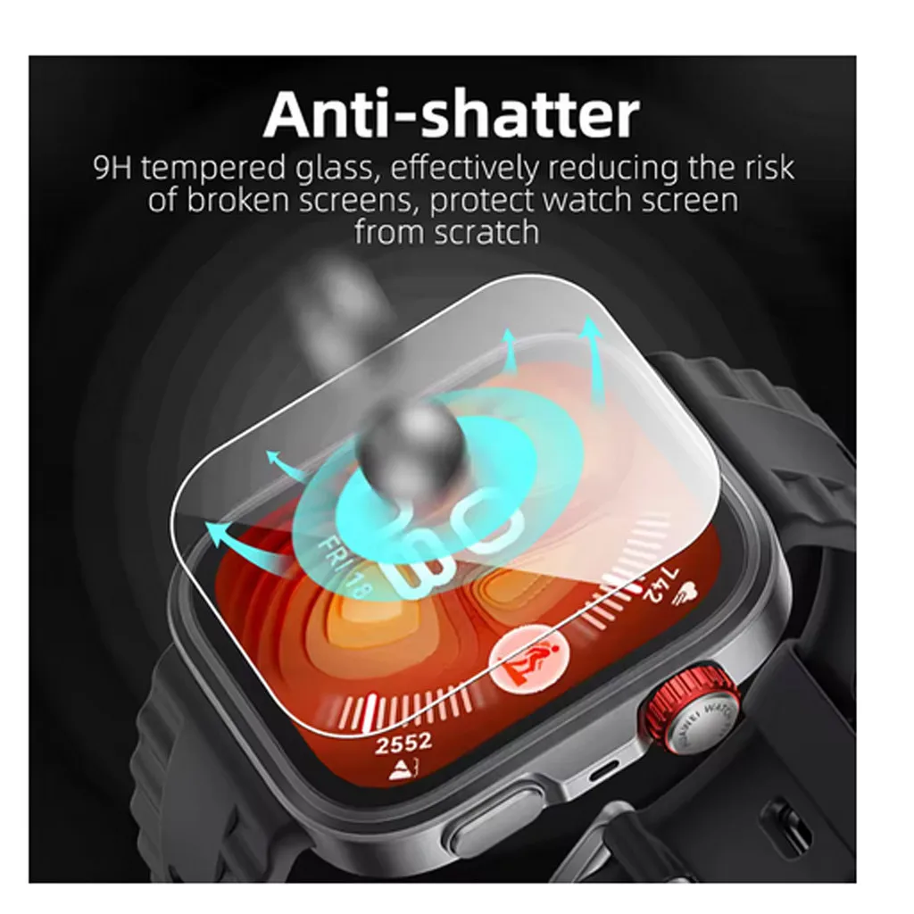 Soft TPU Film and PMMA Screen Protector For Huawei Watch Fit 4 Fit4 Pro Tempered Glass Anti-scratch Protective
