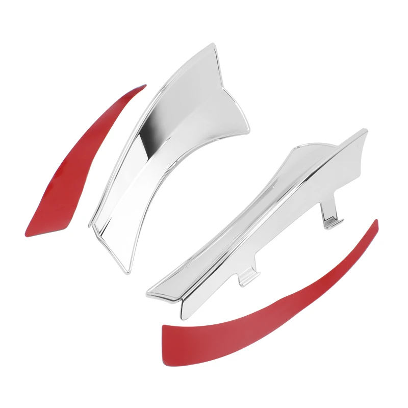Chrome Heat Deflectors for Victory Cross Country Cross Country Tour Magnum Cross Roads Hard-Ball Motorcycle Heat Shield Trim