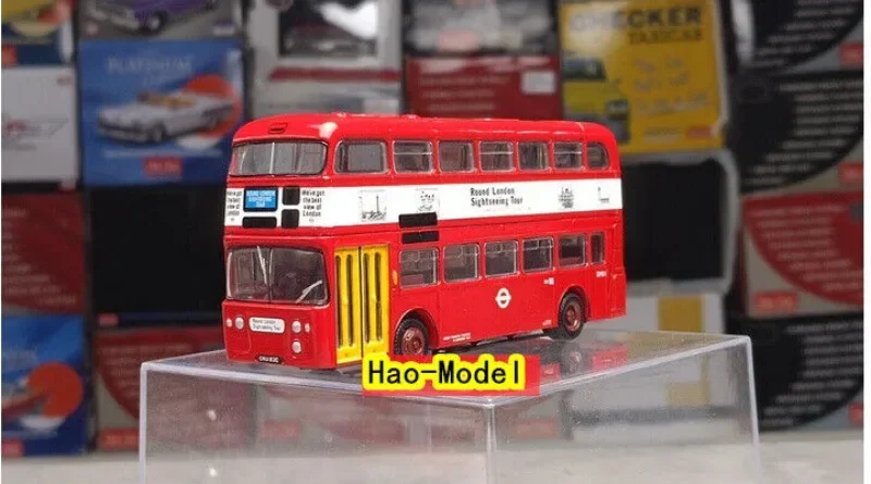 1/76 For EFE Leyland Double decker bus Model Alloy Diecast Kids Toys Boys Birthday Gifts Hobby Display Collection Ornaments