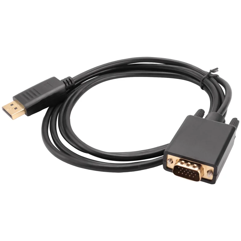 2X Cable Displayport a VGA (Cable DP a VGA) 6 pies