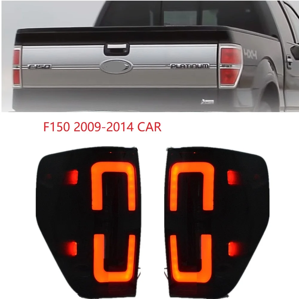 

Rear Lights Fit For Ford F150 F-150 Tail Lamp Lamps with Turn Signal Brake Lights OEM Style