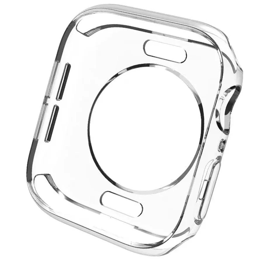 シリコン保護シェルケース Apple Watch カバーシリーズ Ultra 11/10/9/8/7/6/5/4/3 38mm 40mm 41mm 42mm 44mm 45mm 46mm 49mm