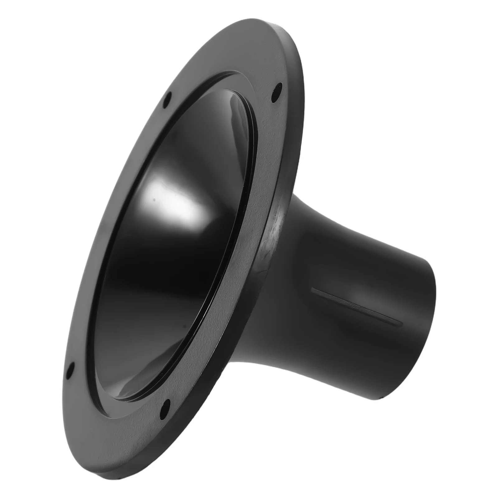 Speaker Screw Black Plastic Adapter 127mm Round Horn Internal Thread Speaker Accessories Replacement Loudspeaker Stage