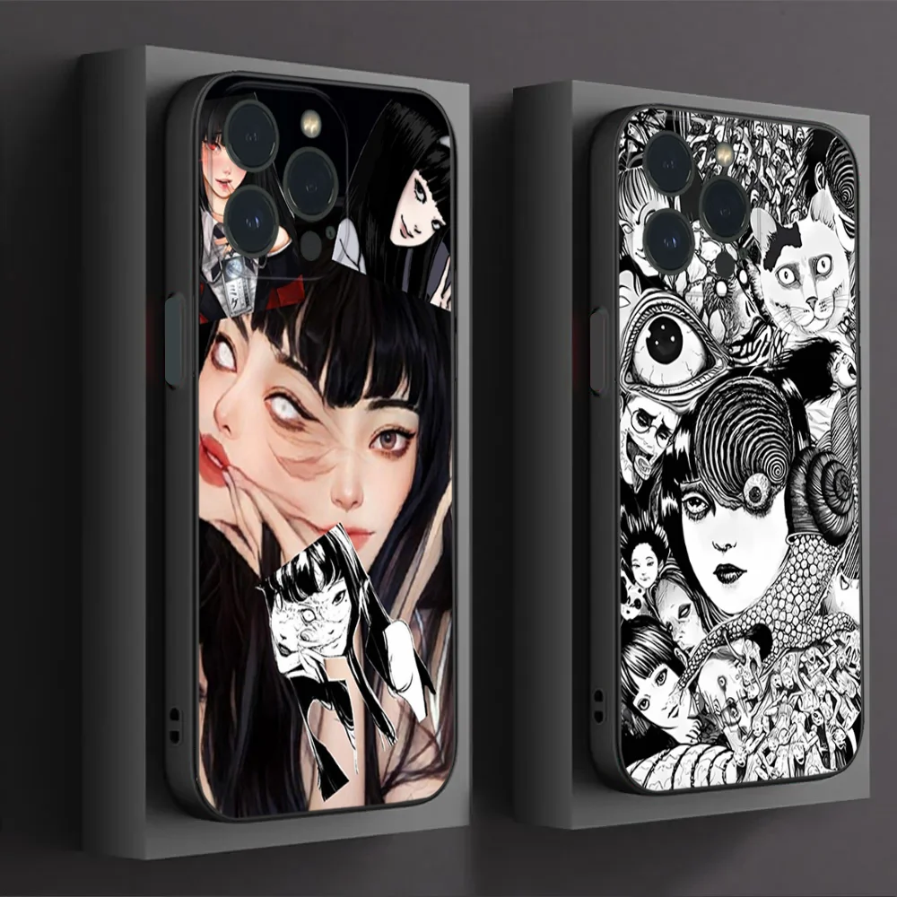 

Tomie Junji Ito Phone Case For IPhone16 15 14 13 12 Mini 11 Pro XS Max X XR SE5 6 7 8 Plus Soft Silicone Cover