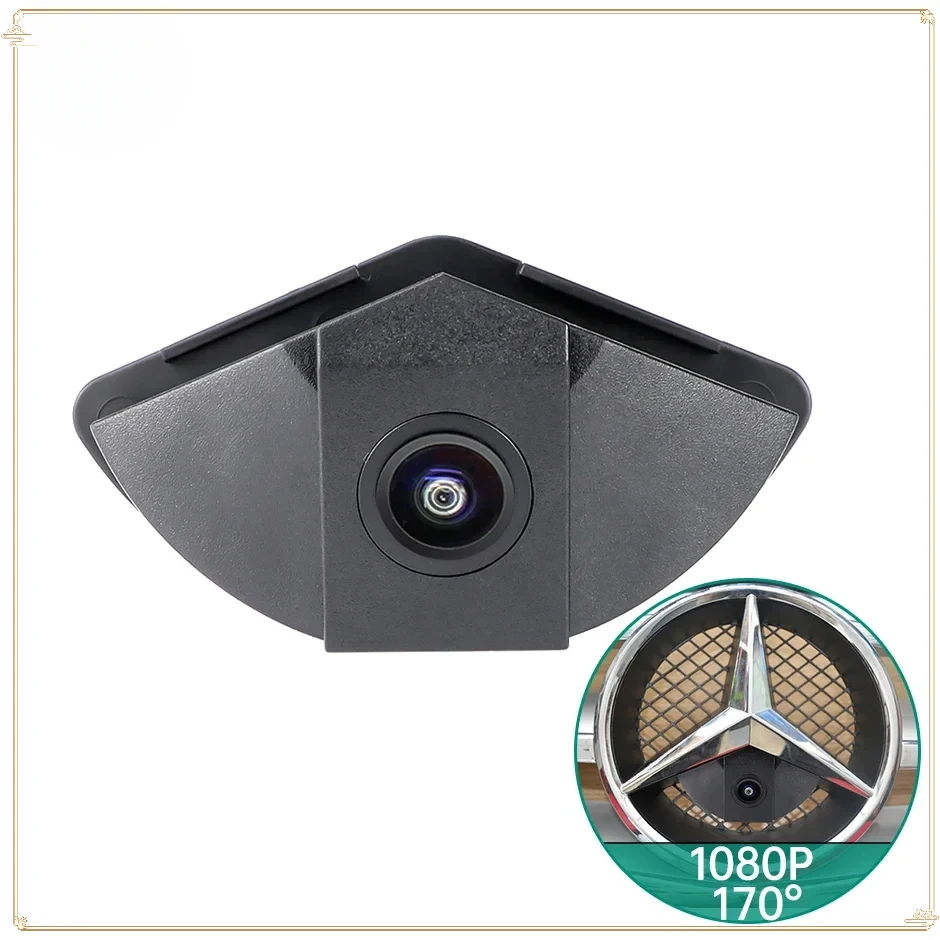 Car Logo Fitted Camera for Mercedes Benz Vito Viano W205 W211 W212 W213 W164 W176  A B C E G GL SLK Class Front View Camera