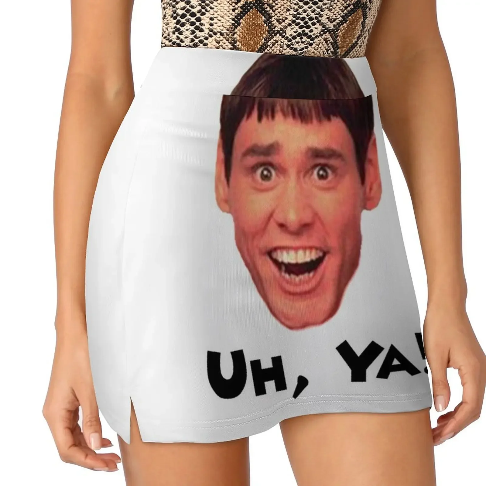 

Uh, Ya! Jim Carrey Mini Skirt japanese fashion Miniskirt woman