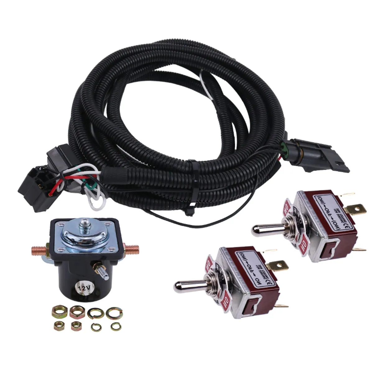 

Snow Plow Harness W/ Switches & Solenoid 15478 1306080 For Meyer E47 E46 E60