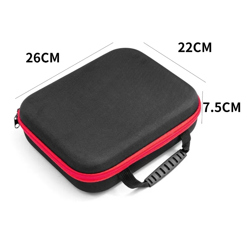 

N96R Waterproof Shockproof Tool Box Bag For Electric Drills- Carry Case For Electrician Hardware(26X22x7.5Cm)