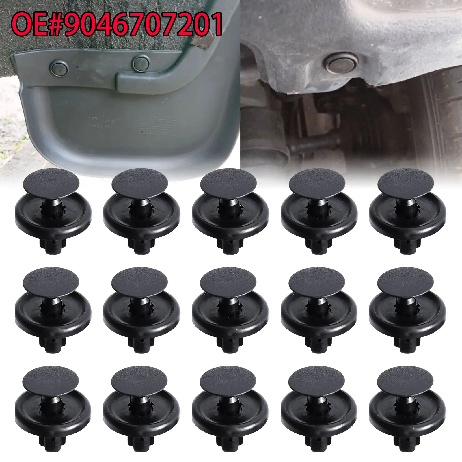Wheel Arch Lining Mudguard Retainer Clip Underbody Shield Panel Fastener 9046707201 For Toyota 4Runner Camry Corolla Highlander