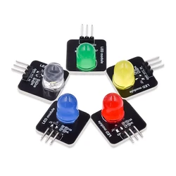 DC 3.3v-5v 10mm modulo emettitore di luce sensore led indicatore LED modulo tubo emettitore di luce per arduino