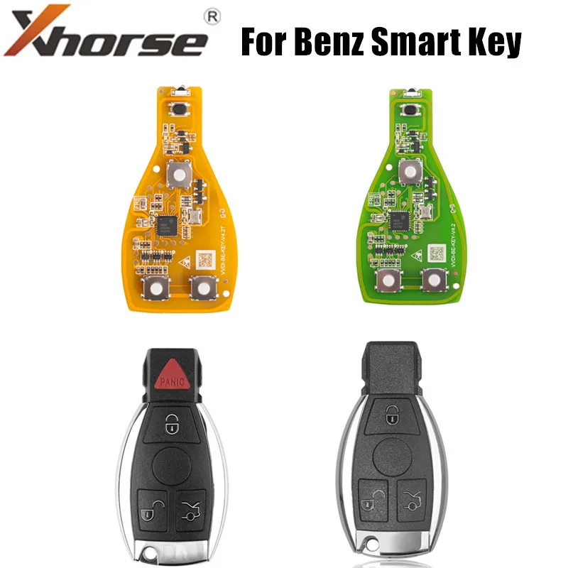 XHORSE VVDI BE Key Pro Improved Version for Benz Universal Key Work with VVDI MB BGA / Autel IM508 IM608 PRO /CGDI Programmer