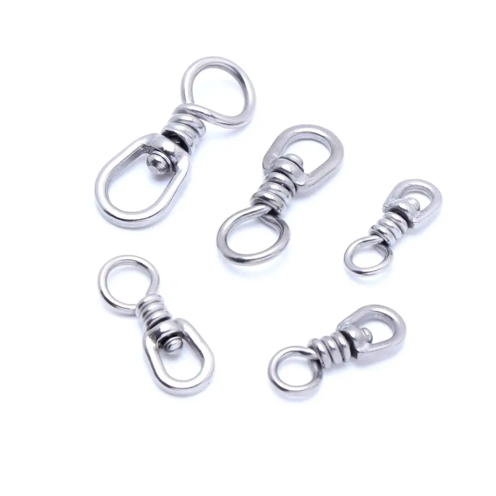 Anillos en forma de 8 de acero inoxidable – Conexión universal pesca - imagen 2