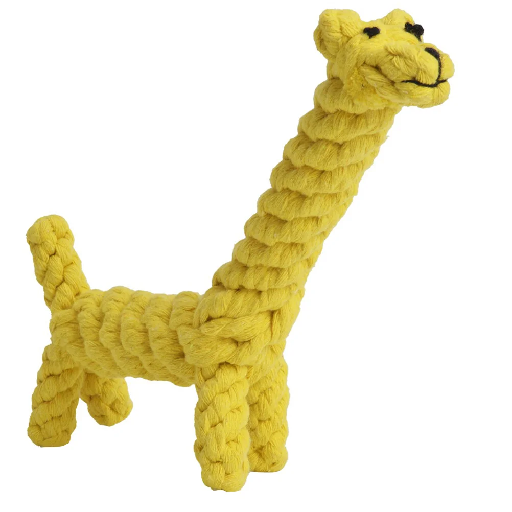 

Cotton Dental Teaser Puppy Pet Chew Rope Small Dog Biting Teeth Cleaning Toy