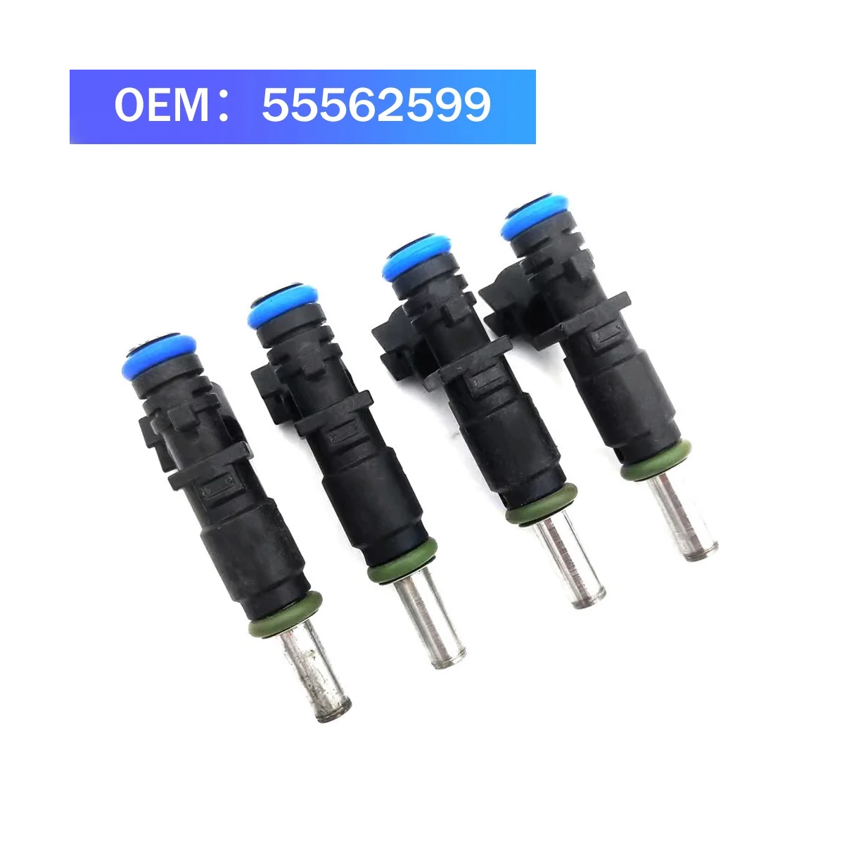 4PCS Fuel Injector Nozzle 55562599 for Chevrolet Cruze Trax 1.6 Opel Astra J Mokka