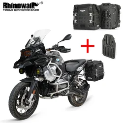 Rhinowalk Motorcycle Saddle Bag 35L Big Capacity Quick Release Motor Side Box Waterproof Riding Travelling Luggage Pannier Bag