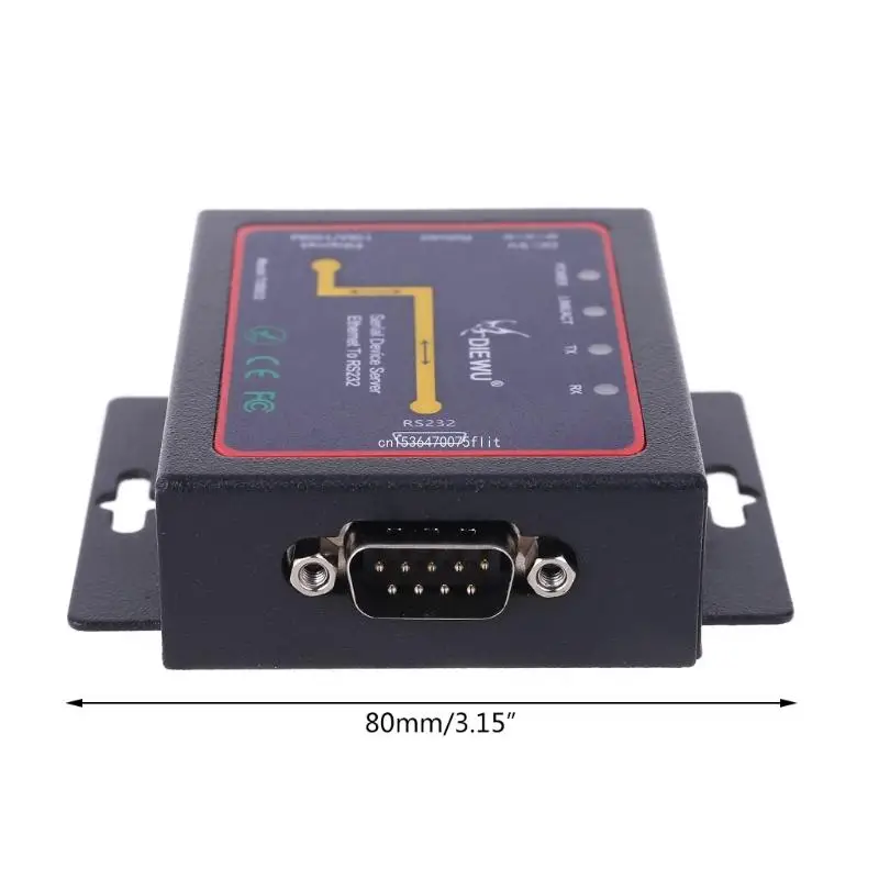 Imagem -06 - para Rs232 Ethernet ip Módulo Servidor Serial Ethernet Dispositivo Conversor Comunicação Txb022 Dropship Db9 Rj45