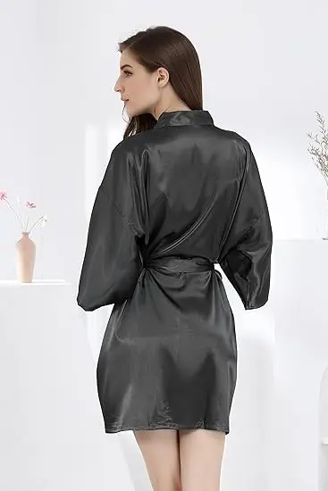 RB030 Sexy duże rozmiary seksowna satyna noc szata koronkowy szlafrok idealne ślubne szlafroki dla druhen i panny młodej szlafrok dla kobiet