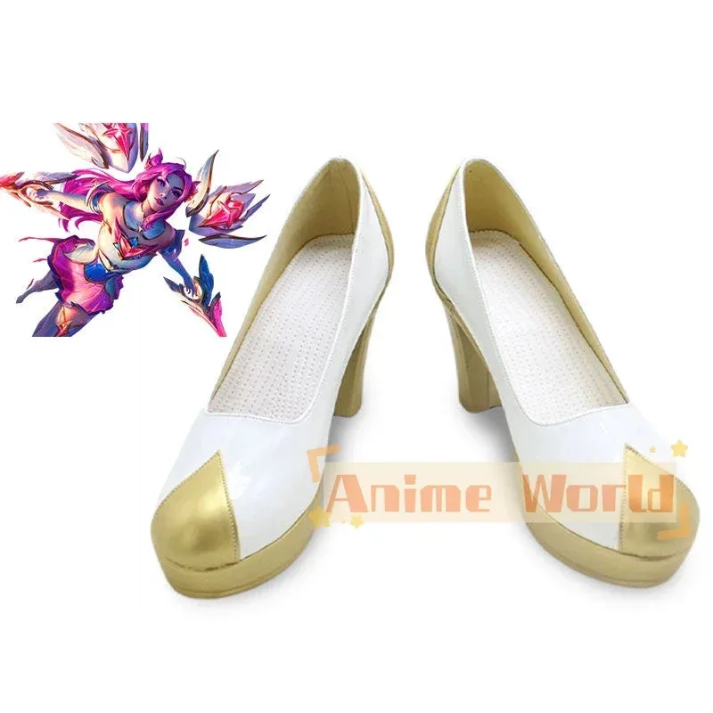 

Star Guardian Kai'Sa Kaisa Cosplay Shoes Halloween Carnival Boots Custom Made