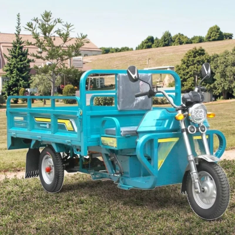 Detachable Side Panel Electric Three Wheeler Flexible Cargo Space Electric Tricycle Farm Loose Goods Rural Short Haul Logistics