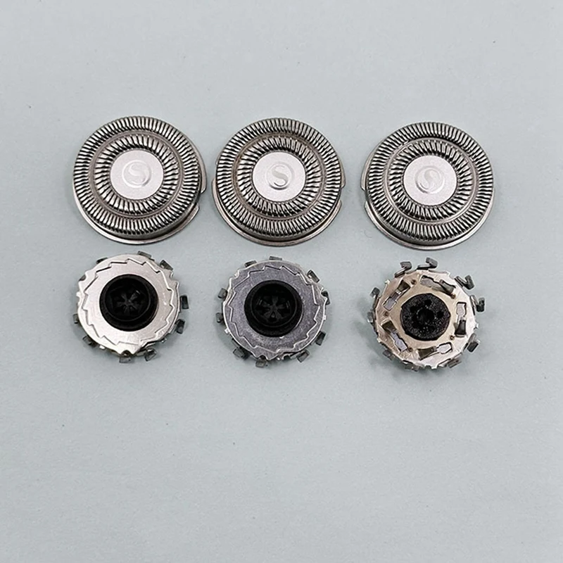 전기 면도기 헤드 교체, 샤오미 Mijia S500C S500 S300 용, 면도기 네트 MJTXD01SKS 커터 헤드 액세서리, 6 개