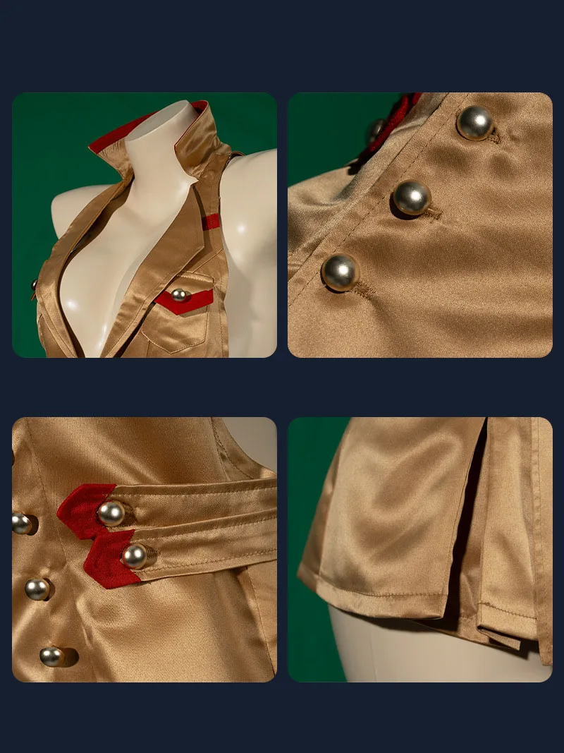 Game Cross Fire Cosplay spirit fox Cosplay Costume program ghost dress naked back Sexy for women Halloween carnival party dresse