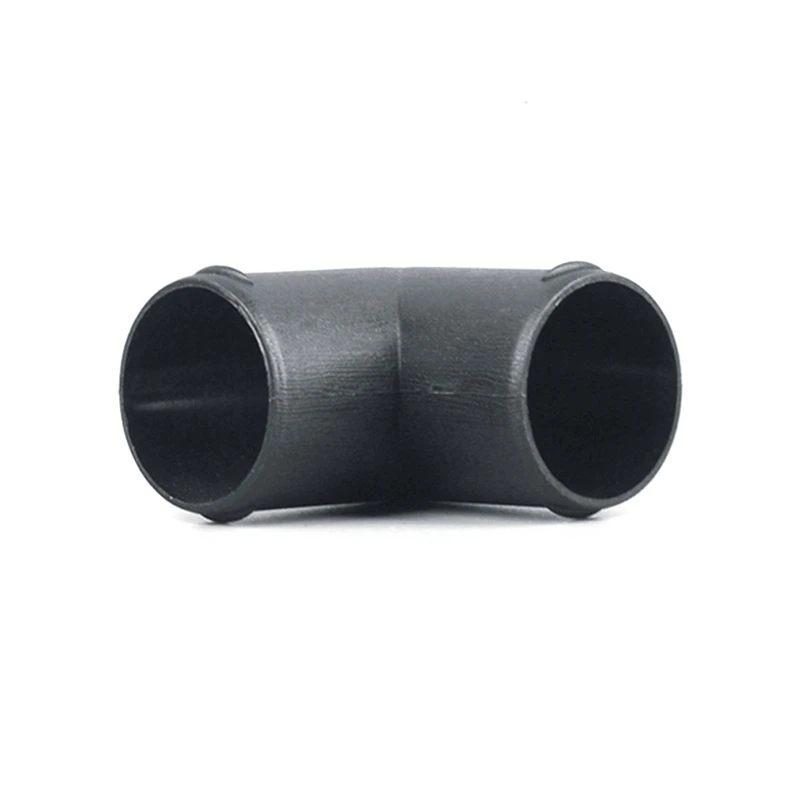 2X, 42Mm Car Air Heater Ducting Pipe Air Vent Outlet L Shape Elbow Bend Pipe Exhaust Connector For Webasto Eberspaecher