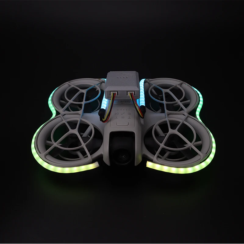 Tira de LED colorida para DJI NEO Dazzle correa de luz de vuelo nocturno accesorios de cinturón de lámpara AVATA