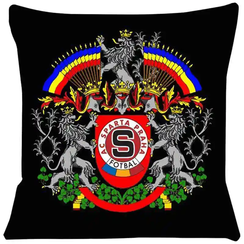 AC Sparta Praha Cushion Cover  Pillow Cover Pillow For Chairs Home Decorative Cushions For Sofa Throw  SJ-333