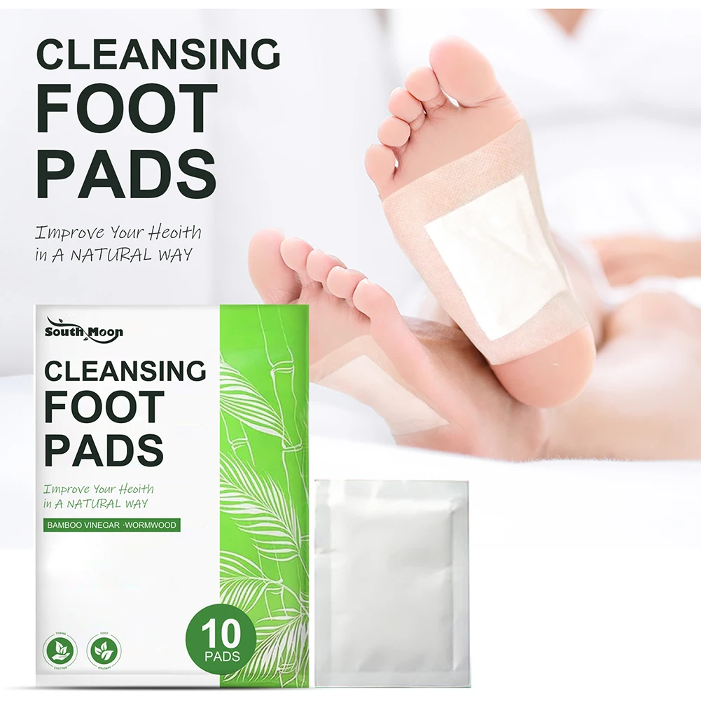 Anti-edema Use Easily Ginger Foot Pad Body Toxins Cleansing Herbal Adhesive Pads