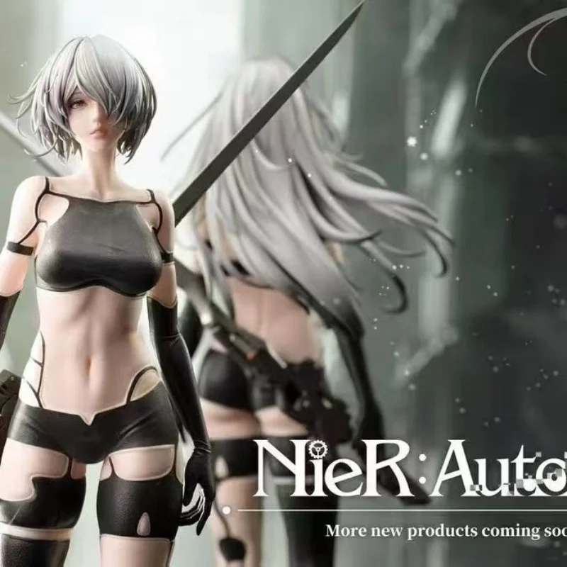 

Механическая фигурка-статуэтка 2B из игры Neon Genesis Evangelion, тематика аниме, 50 см, коллекционная, подарок, модель, игрушка