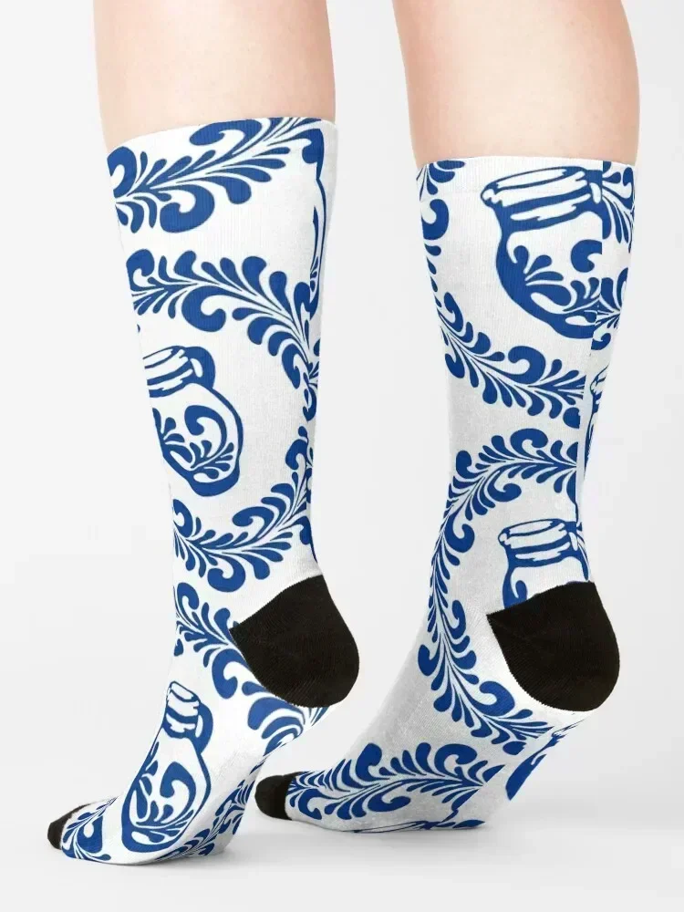 Spruce wreath with Bembel tendril swing Socks Antiskid soccer Wholesale gift Rugby Women's Socks Men's