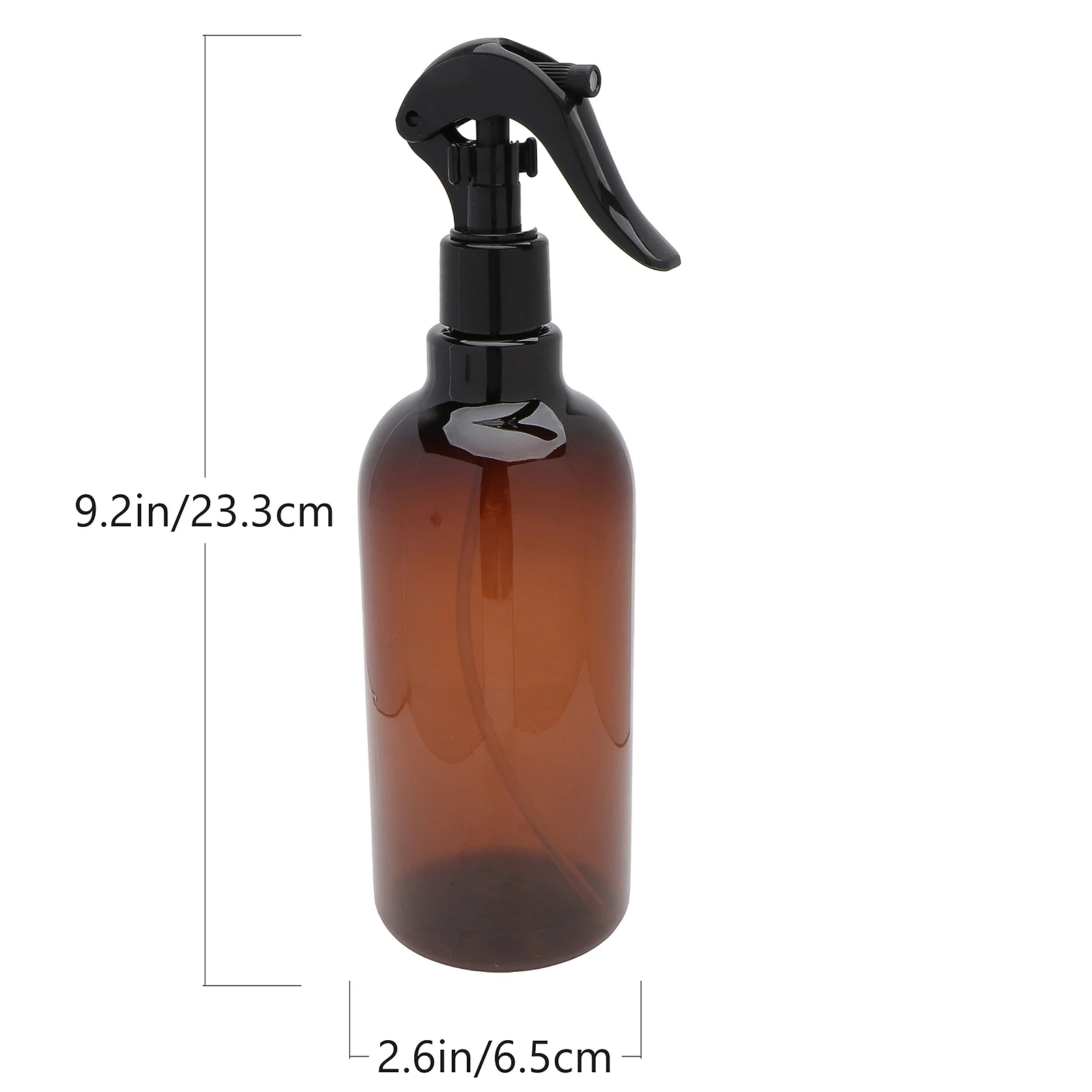 

500 ML Spray Bottles Aromatherapy Essential Oils Pack Trigger Sprayer Brown Perfume Refillable Travel