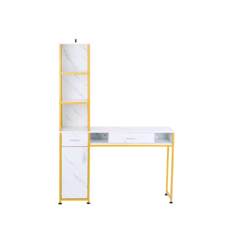 Moisture-proof mesh white pattern manicure table Commercial heavy duty