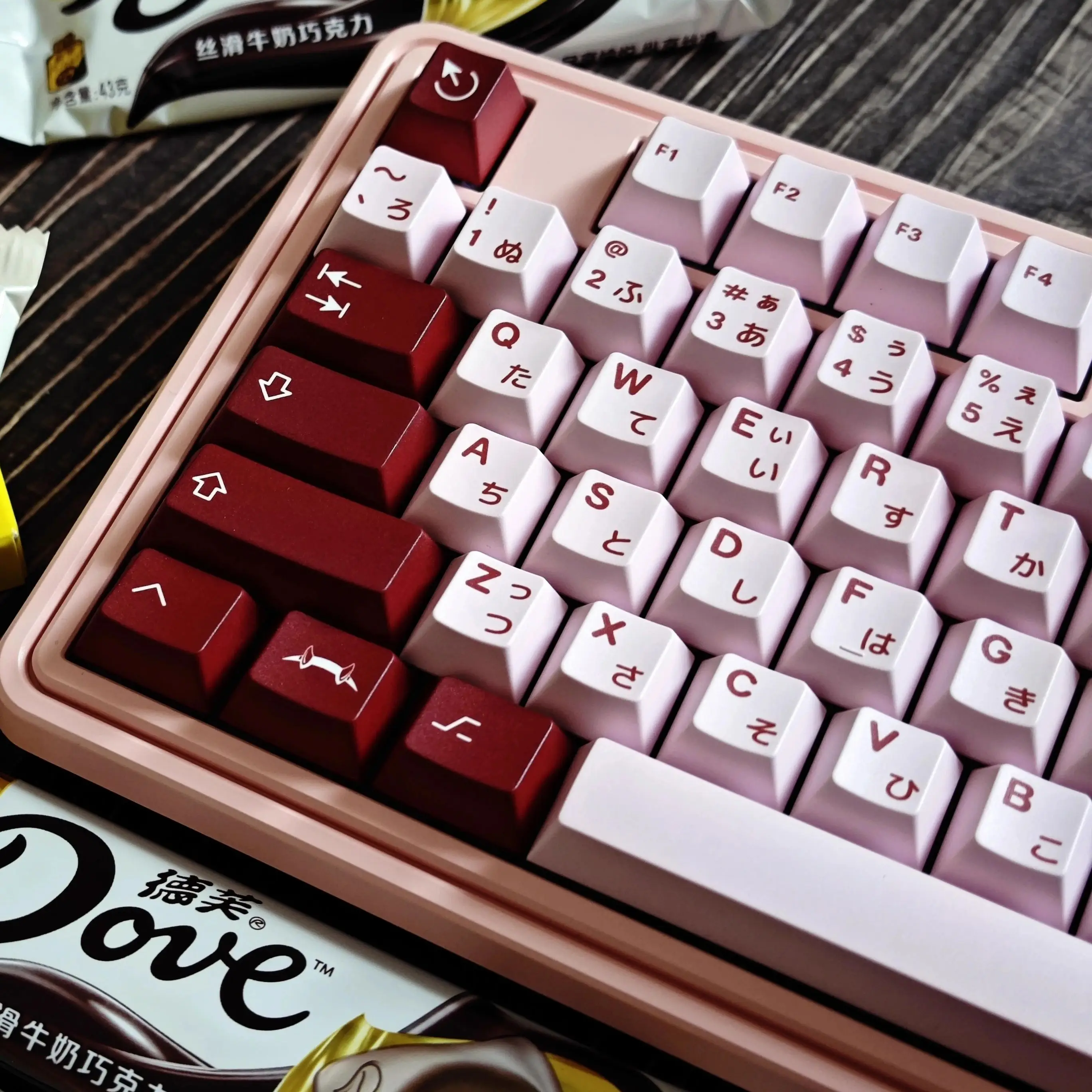 PBT-メカニカルキーボード用キーキャップ,昇華型,MXスイッチ,チェリープロファイルの完全なセット