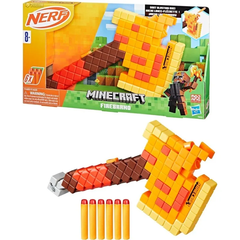 Hasbro NERF My World Co-branded Around The Flame Brand Hand Model Display Gift Back To School Anime Mother Kids Toys