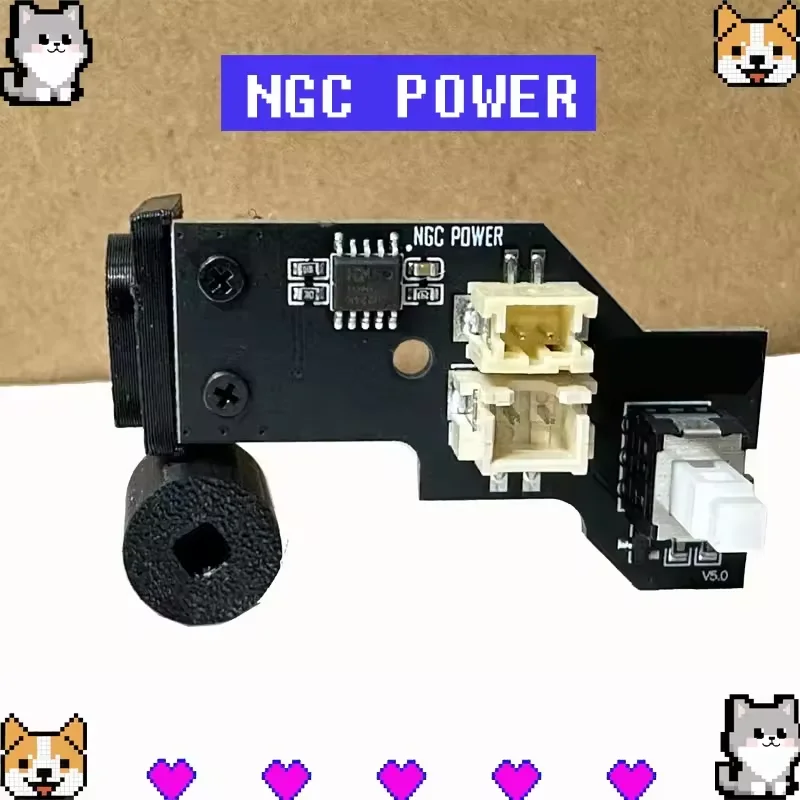 

Адаптер питания NGC Game Cube с портом Type-C, модуль замены блока питания для игровой консоли NGC DOL-001/101, плата питания, игровой аксессуар