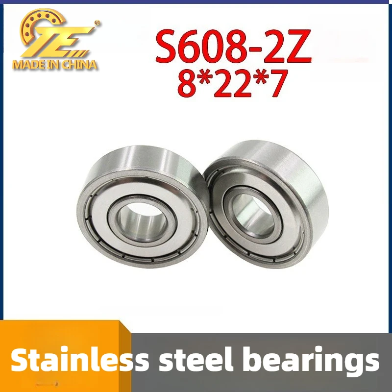 Bearing manufacturer self-operated, stainless steel bearing S608zz rust-proof 608 stainless steel bearing